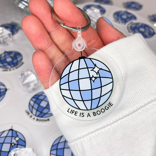 Life is a Boogie - Keychain